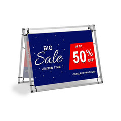 A-Frame Banner Display 4ft
