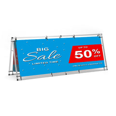 A-Frame Banner Display 8ft